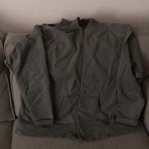 Zip front hoodie